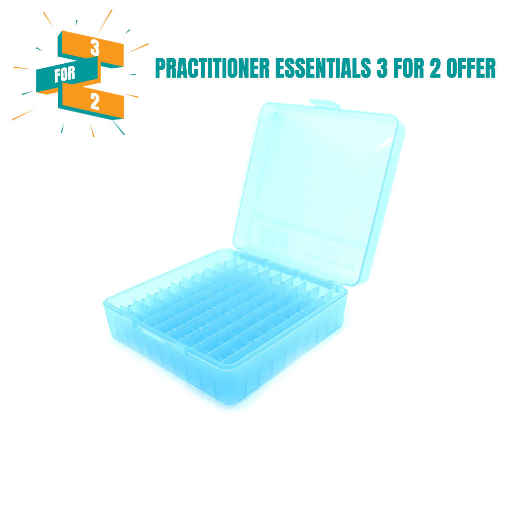 Plastic Box to hold 100 x 2g/1.75ml Vials