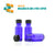 15ml Blue Moulded Glass Screw Cap Bottle