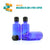 50ml Blue Moulded Glass Screw Cap Bottle with Tamper Evident Cap