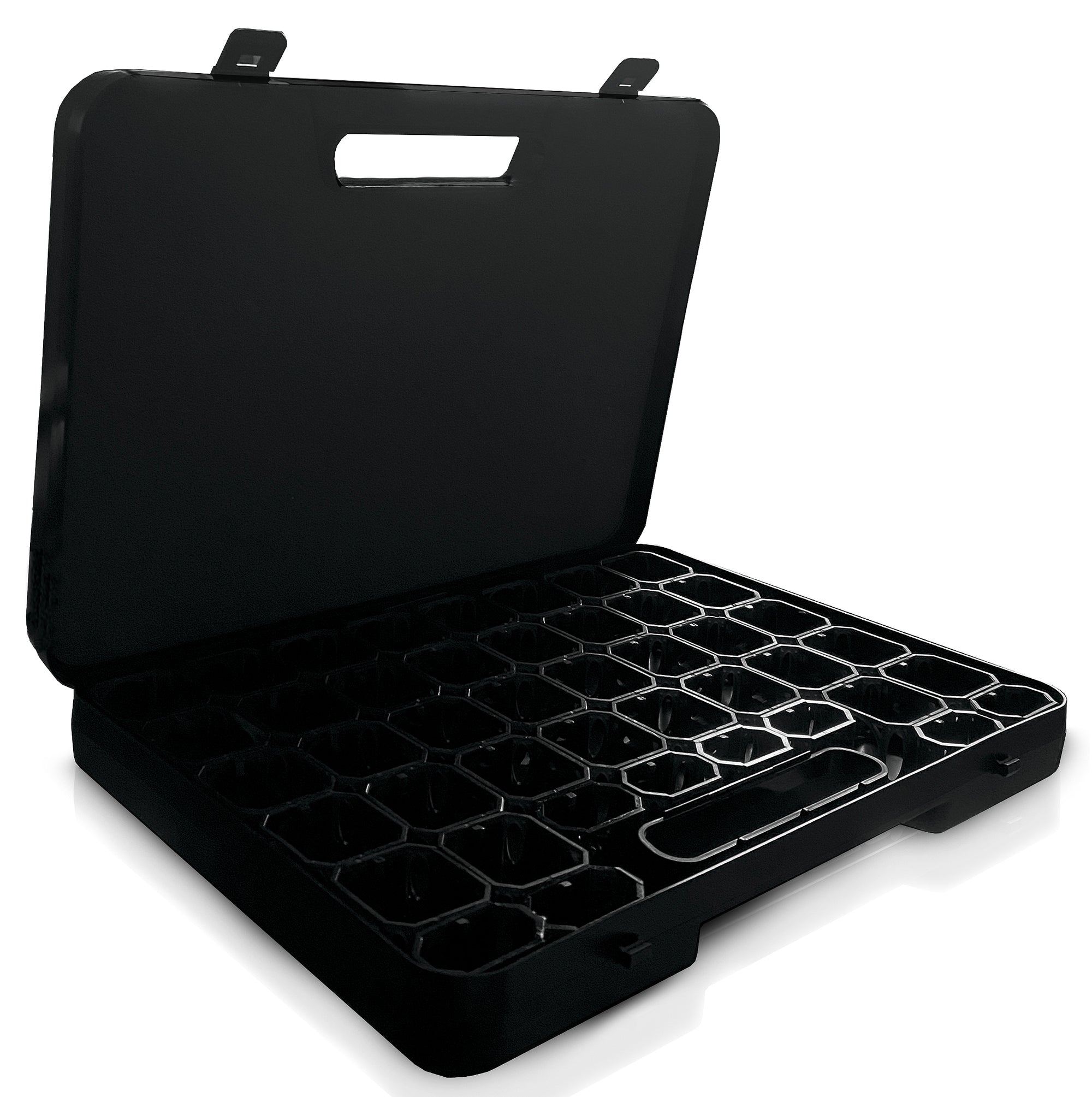 Medium Plastic Case with 37mm Grid System