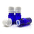 5ml Blue Moulded Glass Pourer Restrictor Bottle with Tamper Evident Cap